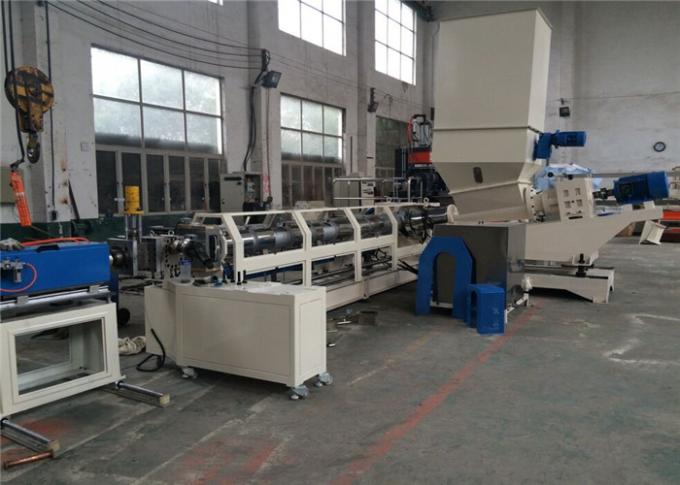 EPE XPS Foam Recycled Plastic Recycling Extruder Into Plastic Granules 400-500kg/H