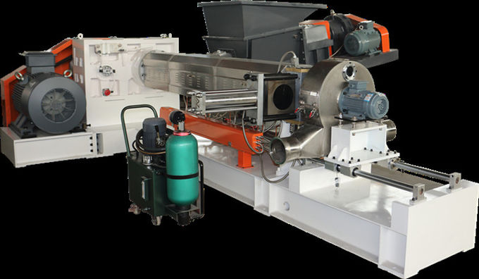EVA Foam Series Granulator Mixer Single Screw Plastic Extruder Force Feeder Machine